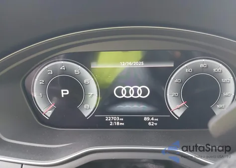 2024 Audi A5 Sportback Premium Plus 45 Tfsi Quattro S Tronic from USA, damaged, VIN WAUFACF59RA066806